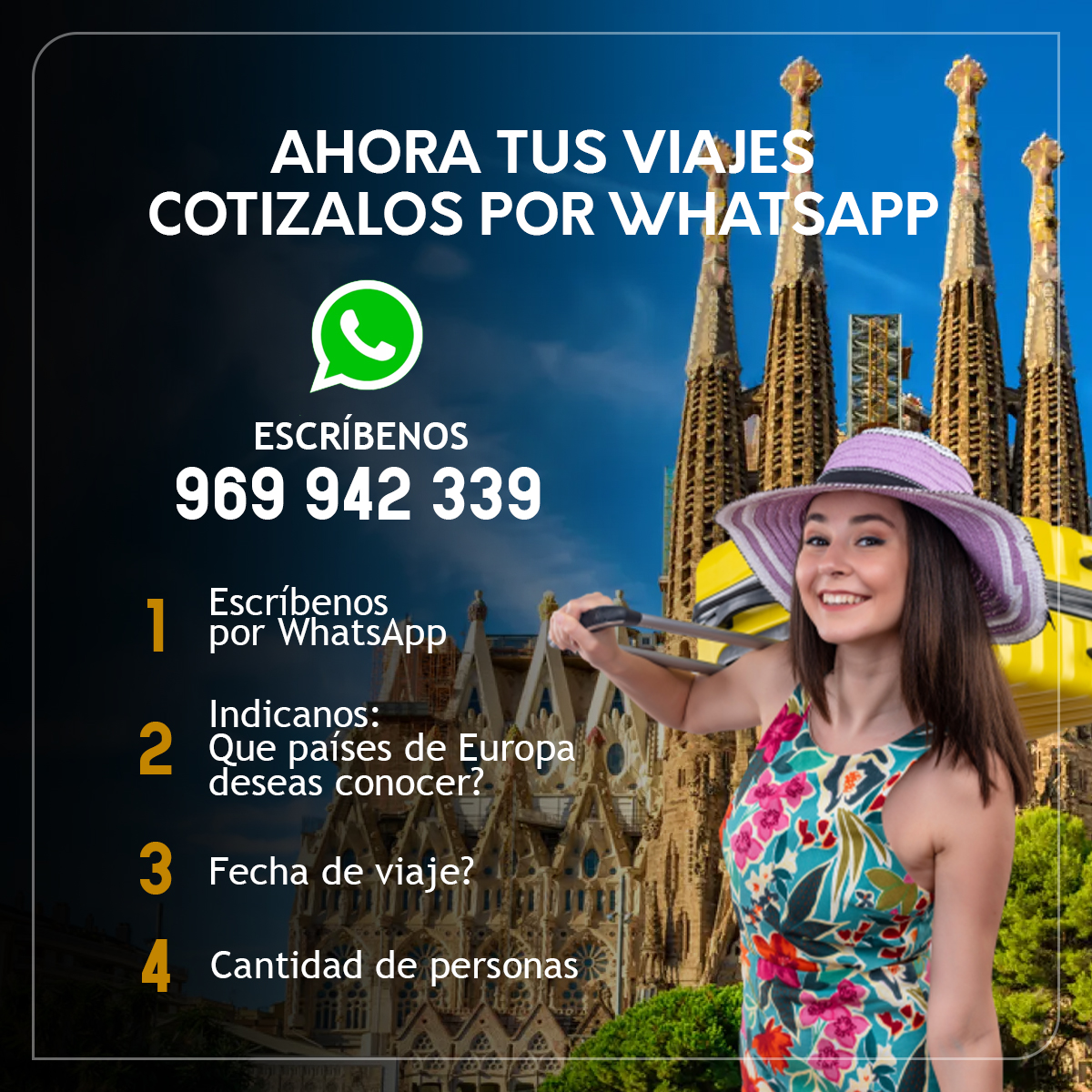 Cotiza tu viaje por whatsapp