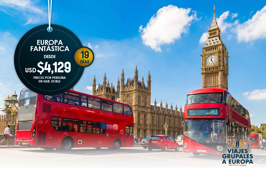 Paquetes a Europa Fantástica 2026