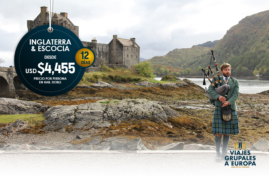 Paquetes a Inglaterra y Escocia