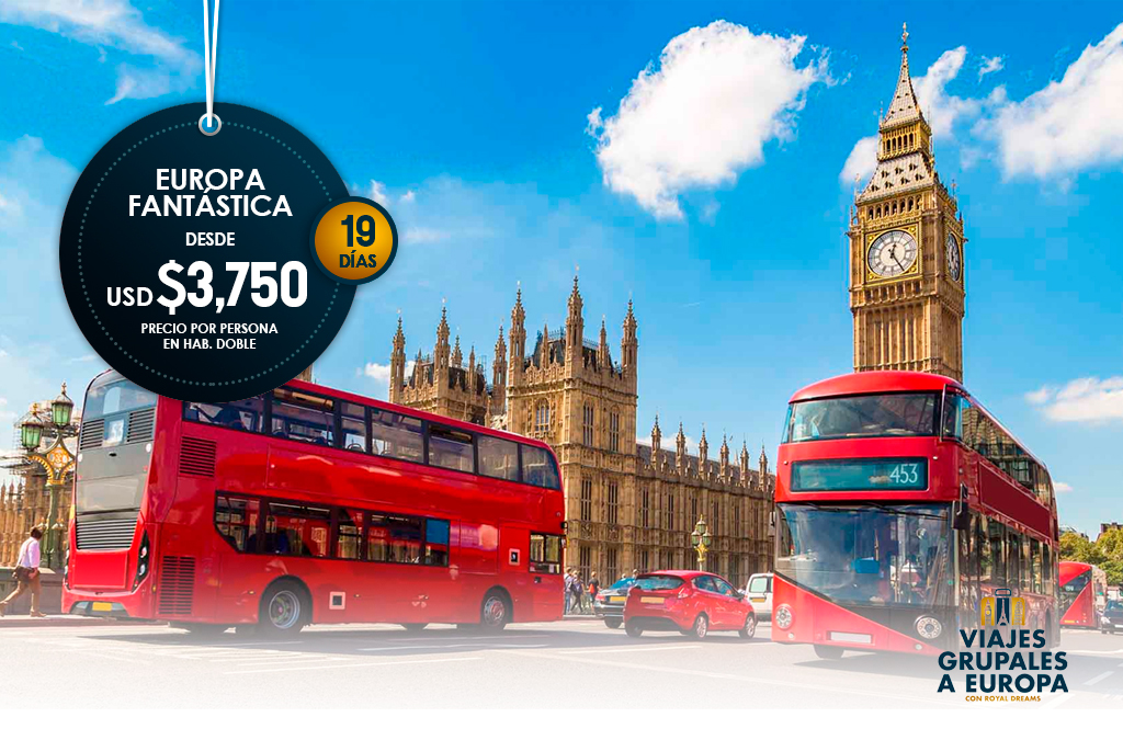 Paquetes a Europa Fantástica 2025