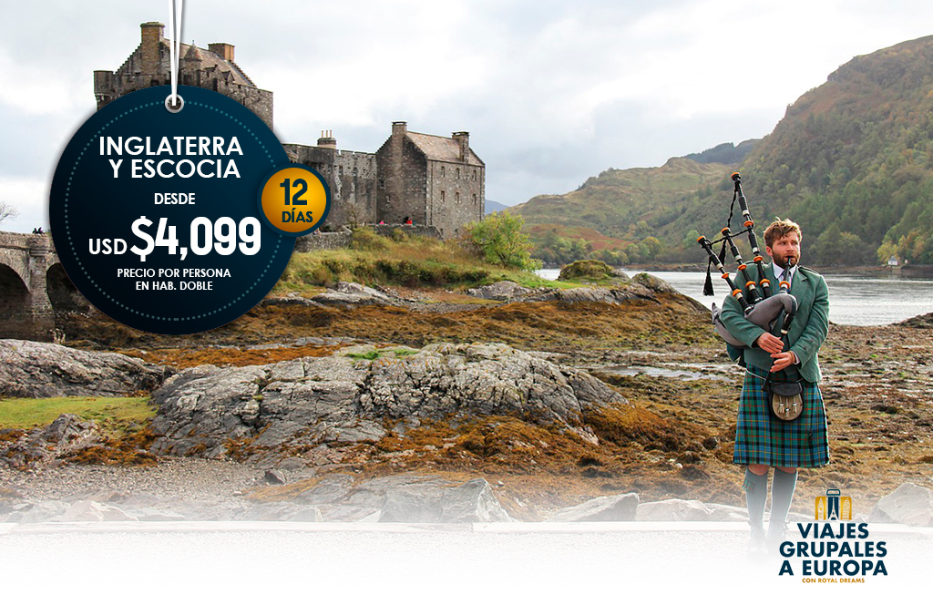 Paquetes a Inglaterra y Escocia