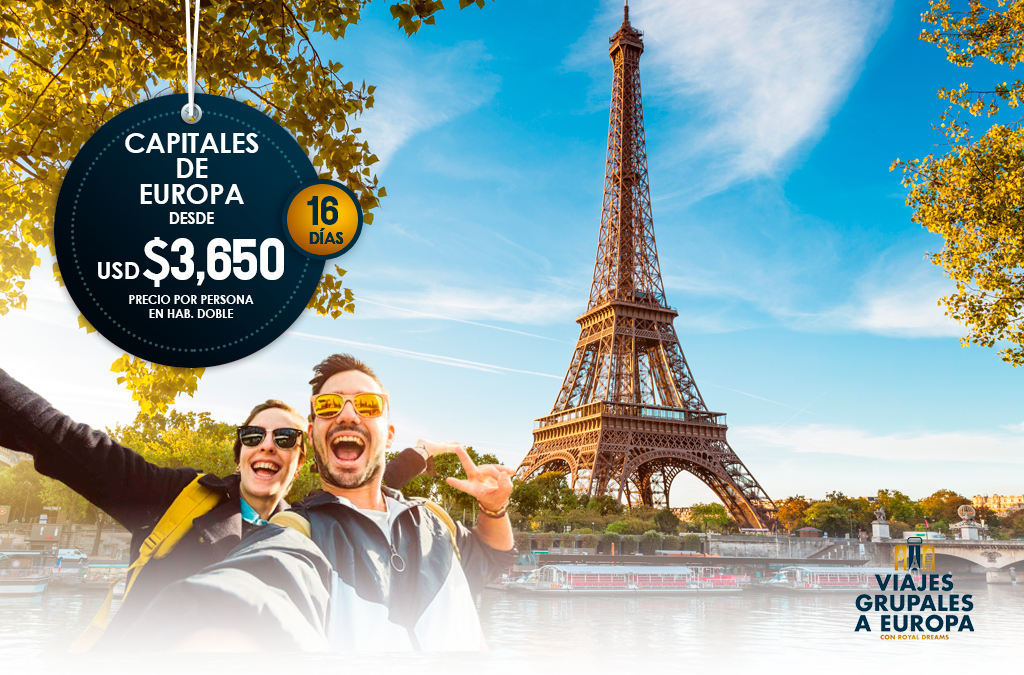 paquetes capitales de europa