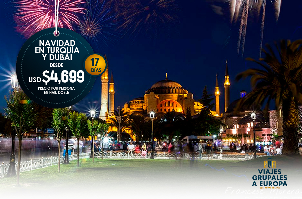 Navidad en Turquía y Año Nuevo en Dubái