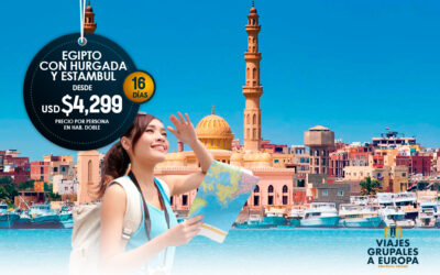 Paquetes a Egipto con Hurgada y Estambul