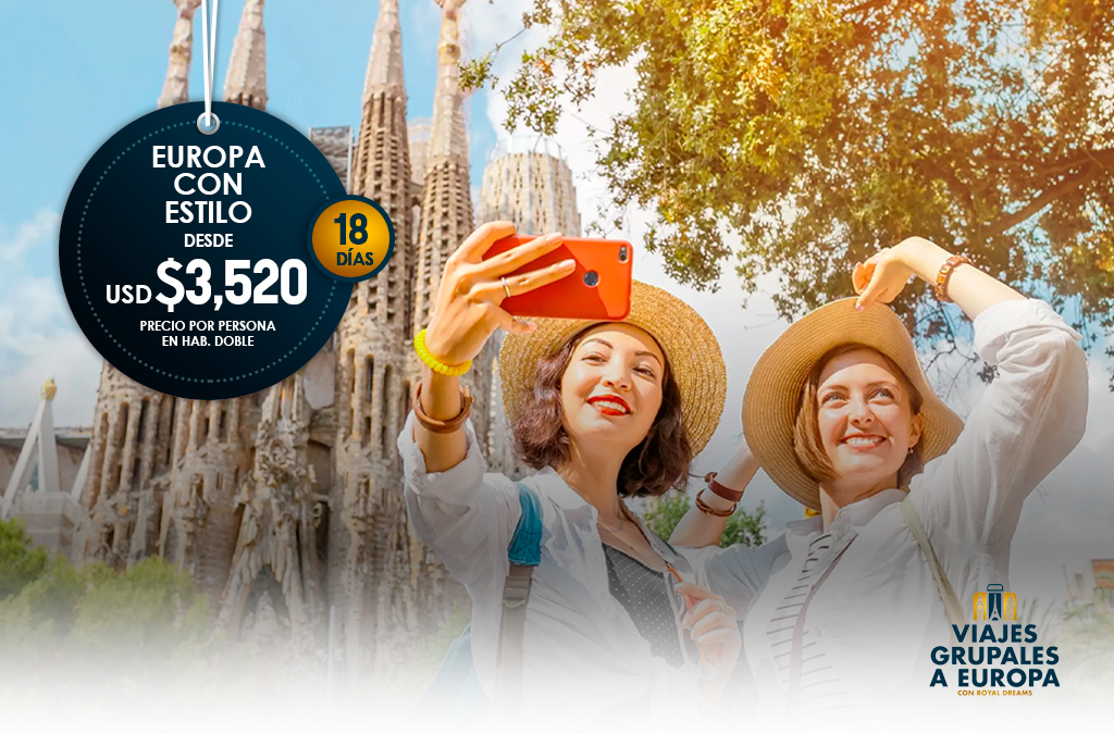 Paquetes a Europa con Estilo