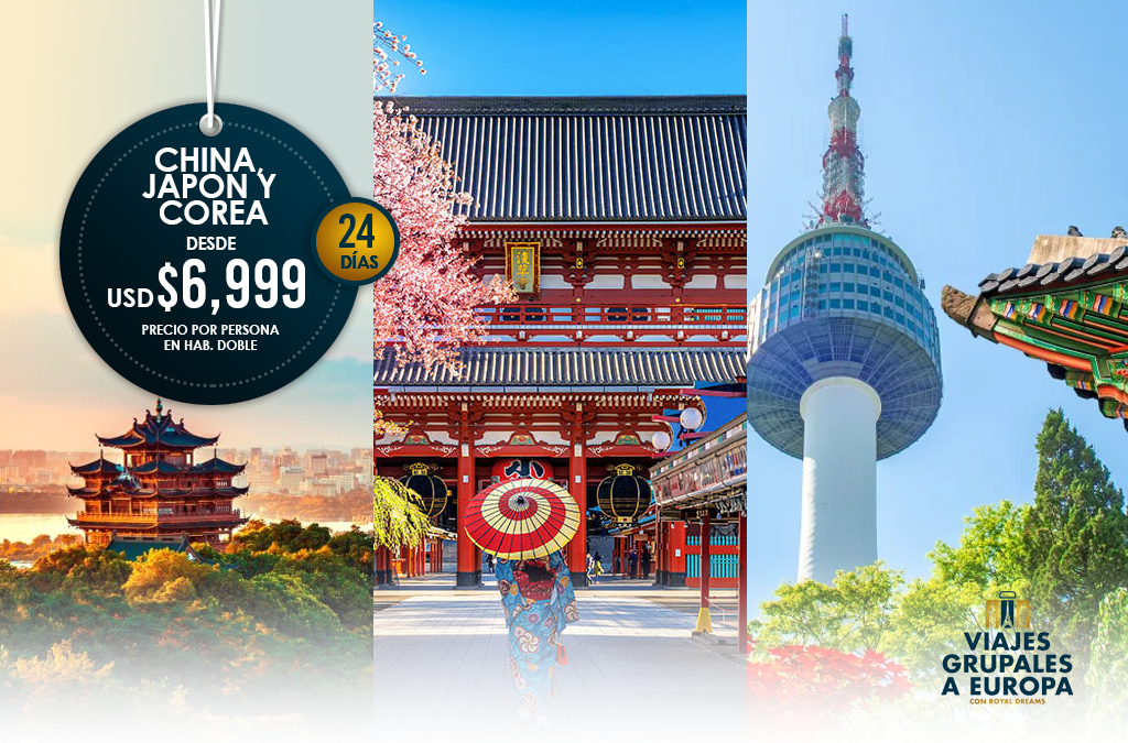 CHINA, JAPON Y COREA
