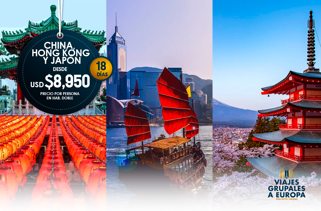 China, Hong Kong y Japón