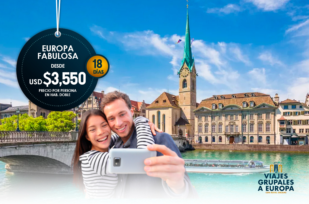 Paquetes a Europa Fabulosa 2025